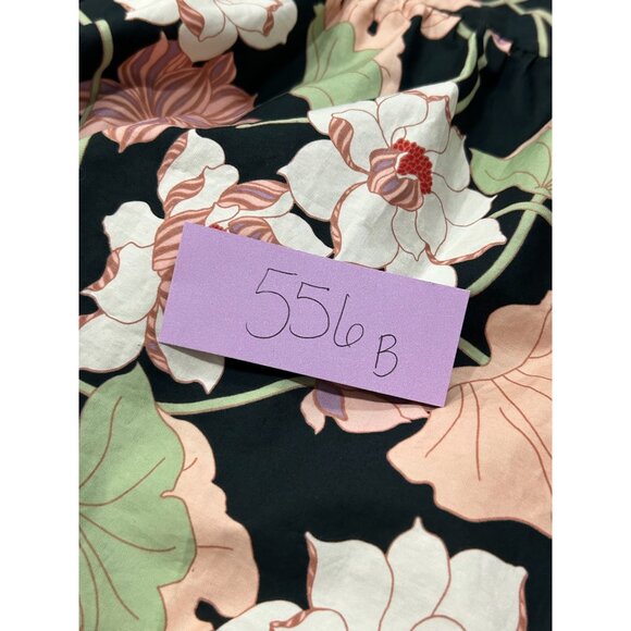 Who What Wear Multicolor Floral Waist Tie Maxi Skirt Size Medium Boho Trendy - Picture 8 of 9